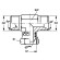 Тройник BSP 1 1/2' - 1 1/2' - 1 1/2' Ш-Г-Ш (S122424)