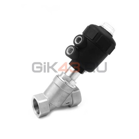 Клапан седельный JF100-50PL-1-20-WG-SS304  3/4' DN20 нерж.сталь