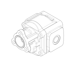 Насос шестеренный GHD1-10B-U01D33-SG03G03-NP.V1H4