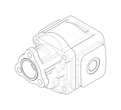 Насос шестеренный GHD1-16B-U01D33-SG03G03-NP.V1H4