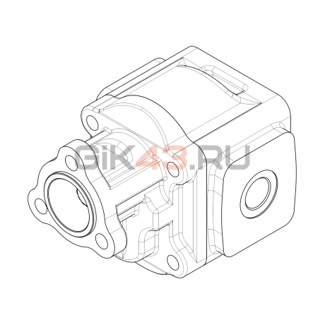 Насос шестеренный GHD1-16B-U01D33-SG03G03-NP.V1H4 Насос шестеренный GHD1-16B-U01D33-SG03G03-NP.V1H4