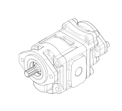 Насос шестеренный GHD1-18L-S02D07-SG04G03-NS02D07P.V1H4