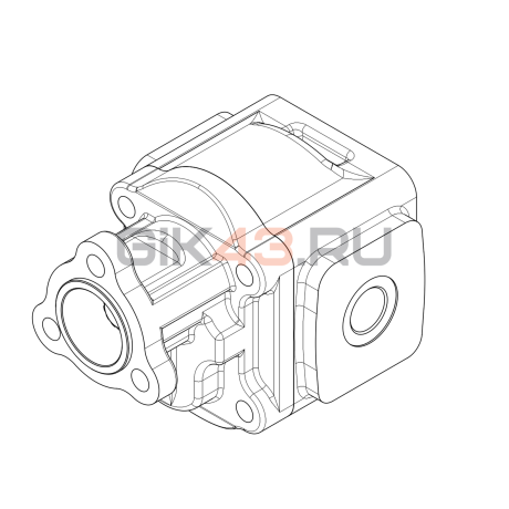 Насос шестеренный GHD1-20B-U01D33-SG03G03-NP.V1H4