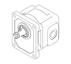 Насос шестеренный GHD1-25L-R11C11-SG05G04-NP.V1H4