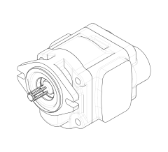 Насос шестеренный GHD1-32L-S02D11-RG05G04-NP.V1H4