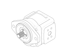 Насос шестеренный GHD1-32L-S03D13-SE04E02-NP.V1H4