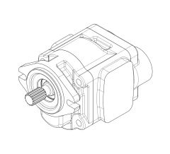 Насос шестеренный GHD1-36L-S02D13-RG05G03-VP.V1H4 Насос шестеренный GHD1-36L-S02D13-RG05G03-VP.V1H4