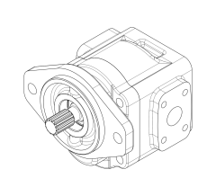 Насос шестеренный GHD1-36L-S03D13-SE05E03-NP.V1H4 Насос шестеренный GHD1-36L-S03D13-SE05E03-NP.V1H4