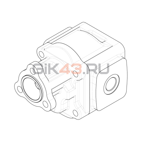 Насос шестеренный GHD1-40B-U01D33-SG04G04-NP.V1H4