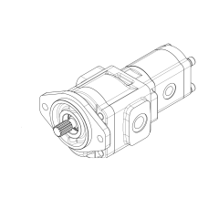 Насос шестеренный GHD1-43/T3-19L-S03D13-SG05G04/G04G03-NP.V1H4 Насос шестеренный GHD1-43/T3-19L-S03D13-SG05G04/G04G03-NP.V1H4