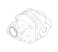 Насос шестеренный GHD1-45R-U01D17-CG04G04G04G04-NP.V1H4