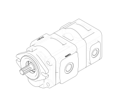Насос шестеренный GHD1-45/8L-S02D10-SG05G04/G04G03-N035P.V1H4 Насос шестеренный GHD1-45/8L-S02D10-SG05G04/G04G03-N035P.V1H4