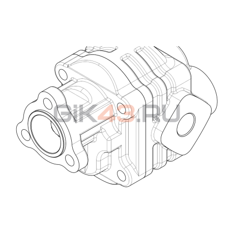 Насос шестеренный GHD1-51B-U01D17-CG05G05G05G05-NP.V1H4