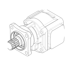 Насос шестеренный GHD1-51L-I01D18-CG05G05G04G04-NP.V1H4 Насос шестеренный GHD1-51L-I01D18-CG05G05G04G04-NP.V1H4