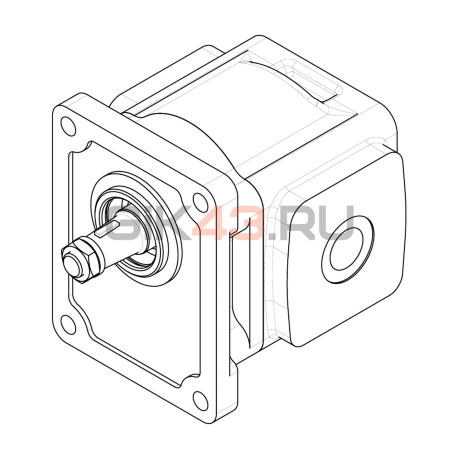 Насос шестеренный GHD1-51L-R11C11-SG05G04-NP.V1H4
