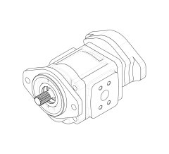 Насос шестеренный GHD1-51L-S03D13-SE05E03-NS03D13P.V1H4 Насос шестеренный GHD1-51L-S03D13-SE05E03-NS03D13P.V1H4