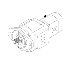 Насос шестеренный GHD1-51/12L-S03D13-SA05A03/H06H05-N039P.V1H4