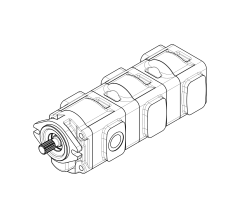 Насос шестеренный GHD1-51/25/14L-S02D13-SG05G05/G05G04/NG04-NP.V1H4 Насос шестеренный GHD1-51/25/14L-S02D13-SG05G05/G05G04/NG04-NP.V1H4