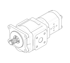 Насос шестеренный GHD1-51/T3-19L-B01D20-SS09S08/K07K07-N009P.V1H4 Насос шестеренный GHD1-51/T3-19L-B01D20-SS09S08/K07K07-N009P.V1H4
