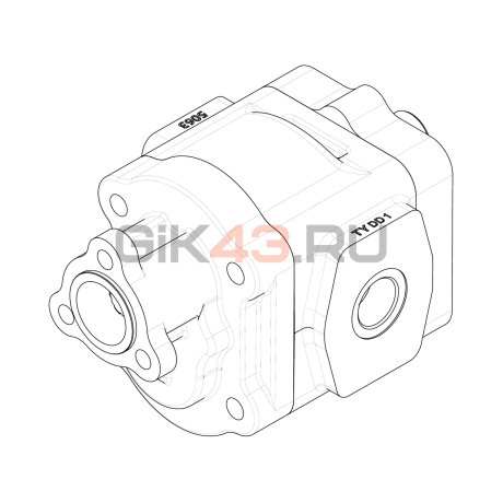 Насос шестеренный GHD1.S-35B-U01D17-SG04G04-NU01D17P.V1H4