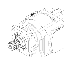 Насос шестеренный GHD1.S-65B-I01D18-SG05G05-NU01D17P.V1H4