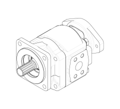 Насос шестеренный GHD2-100L-S04D14-SE07E45-NS03D13P.V1H4 Насос шестеренный GHD2-100L-S04D14-SE07E45-NS03D13P.V1H4
