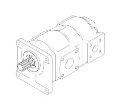 Насос шестеренный GHD2-100/50L-R15D25-SS04S04/S09S08-NP.V1H4 Насос шестеренный GHD2-100/50L-R15D25-SS04S04/S09S08-NP.V1H4