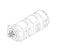 Насос шестеренный GHD2-100/50/32L-S04D14-SE07E45/E05E03/E04E02-NP.V1H4 Насос шестеренный GHD2-100/50/32L-S04D14-SE07E45/E05E03/E04E02-NP.V1H4