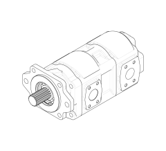 Насос шестеренный GHD2-110/110L-S06D29-SE06E05/E06E05-NP.V1H4 Насос шестеренный GHD2-110/110L-S06D29-SE06E05/E06E05-NP.V1H4