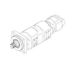 Насос шестеренный GHD2-125/125/GHD1-30L-F05D45-CE06E0Z/E06E0Z/M12M09-NP.V1H4 Насос шестеренный GHD2-125/125/GHD1-30L-F05D45-CE06E0Z/E06E0Z/M12M09-NP.V1H4