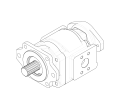 Насос шестеренный GHD2-150L-S06D29-SE07E05-NS03D13P.V1H4 Насос шестеренный GHD2-150L-S06D29-SE07E05-NS03D13P.V1H4