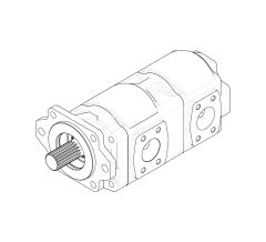 Насос шестеренный GHD2-150/150L-S06D29-SE06E05/E06E05-NP.V1H4 Насос шестеренный GHD2-150/150L-S06D29-SE06E05/E06E05-NP.V1H4