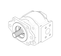 Насос шестеренный GHD2-70L-S06D14-SE06E03-NP.V1H4 Насос шестеренный GHD2-70L-S06D14-SE06E03-NP.V1H4
