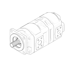 Насос шестеренный GHD2-70/50L-S04D14-SE06E04/E05E03-N030P.V1H4 Насос шестеренный GHD2-70/50L-S04D14-SE06E04/E05E03-N030P.V1H4