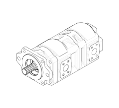 Насос шестеренный GHD2-70/70L-S06D14-SE06E04/E06E04-N030P.V1H4 Насос шестеренный GHD2-70/70L-S06D14-SE06E04/E06E04-N030P.V1H4
