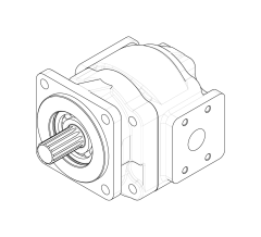 Насос шестеренный GHD2-80L-S04D14-SS04E06-NP.V1H4 Насос шестеренный GHD2-80L-S04D14-SS04E06-NP.V1H4