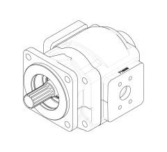 Насос шестеренный GHD3-180R-S04D14-SE08E05-NP.V1H4 Насос шестеренный GHD3-180R-S04D14-SE08E05-NP.V1H4