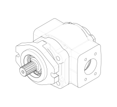 Насос шестеренный GHD3-250L-S26D29-SE08E07-NP.V1H4 Насос шестеренный GHD3-250L-S26D29-SE08E07-NP.V1H4