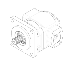 Насос шестеренный GHD4-250L-S07D29-SE08E06-NP.V1H4 Насос шестеренный GHD4-250L-S07D29-SE08E06-NP.V1H4
