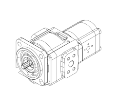 Насос шестеренный GPHD1-36/T3-8L-S05D04-SE04E02/K01K01-N038P.V1H4