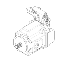 Насос аксиально-поршневой J10VO18 DR/31R-PSC 12N00 Насос аксиально-поршневой J10VO18 DR/31R-PSC 12N00