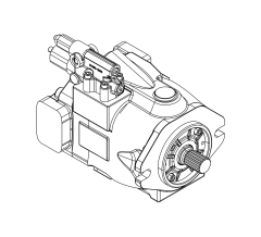 Насос аксиально-поршневой J10VO60 DFR1/52R-VUC 12N00 Насос аксиально-поршневой J10VO60 DFR1/52R-VUC 12N00
