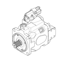 Насос аксиально-поршневой J10VO85 DRS/53L-VUD 62N00 Насос аксиально-поршневой J10VO85 DRS/53L-VUD 62N00