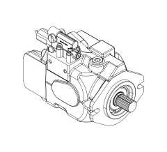 Насос аксиально-поршневой J10VO85 DR/53L-VUC 12N00 Насос аксиально-поршневой J10VO85 DR/53L-VUC 12N00