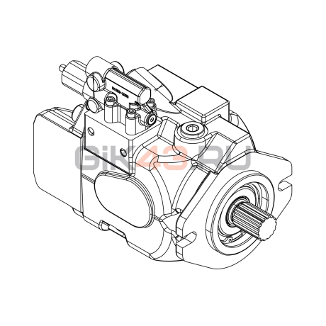 Насос аксиально-поршневой J10VO85 DR/53L-VUC 12N00 Насос аксиально-поршневой J10VO85 DR/53L-VUC 12N00