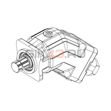 Насос аксиально-поршневой JFP.D-80L-I01D18-RG06G05.M01 Насос аксиально-поршневой JFP.D-80L-I01D18-RG06G05.M01