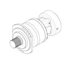 Гидромотор шестеренный JMS50-2-A11-T83-2A10-58EJP