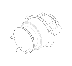 Гидромотор шестеренный JMSE02-2-G23-R02-1120