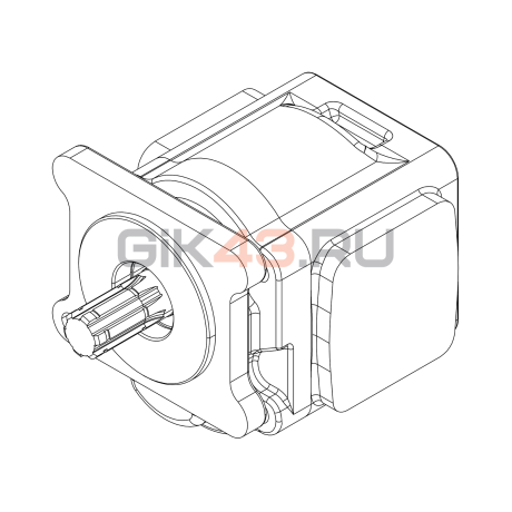 Насос шестеренный QHD1-51L-B01D20-SS09S08-NP.V1H4