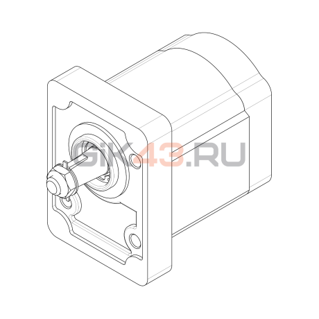 Насос шестеренный T3-16L-R05C09-SH06H05-NP.V1H4